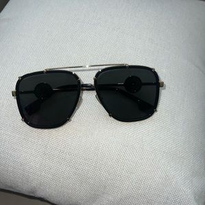 Versace Vintage icon Pilot Clip-on Sunglasses